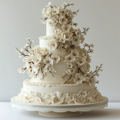 wedding vintage cake